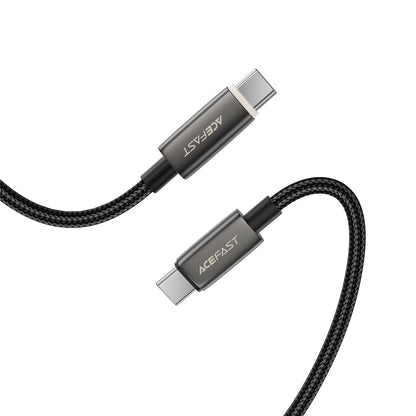 USB-C Data and Charging Cable - USB-C Acefast C23-03, 60W, 1.2m, Black