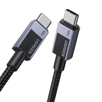 USB-C to USB-C Data and Charging Cable UGREEN L524, 60W, 1m, Gray