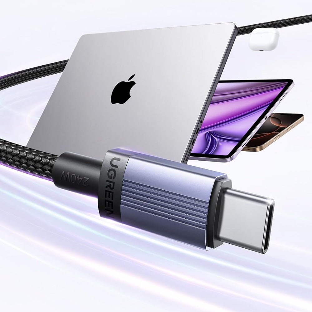 USB-C Data and Charging Cable - USB-C UGREEN L532, 240W, 0.5m, Gray