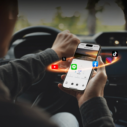Akeeyo P1 Car Camera, 1080P, Wi-Fi