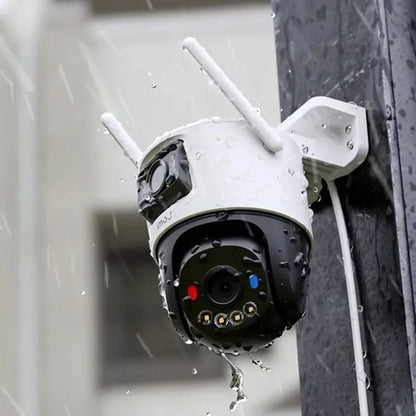 Imou Cruiser Dual 2 Pro Surveillance Camera, Wi-Fi, 2.5K + 2.5K, IP65, Outdoor, White IPC-S7XFP-8U0WED