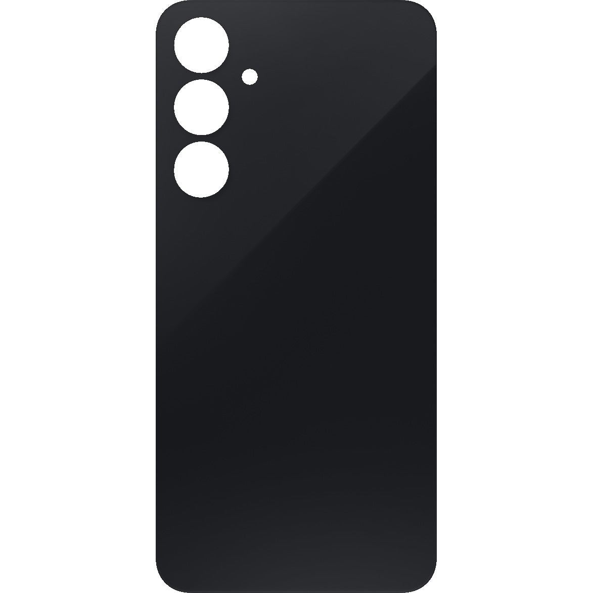 Battery Cover compatible with Samsung Galaxy A55 5G A556, Black