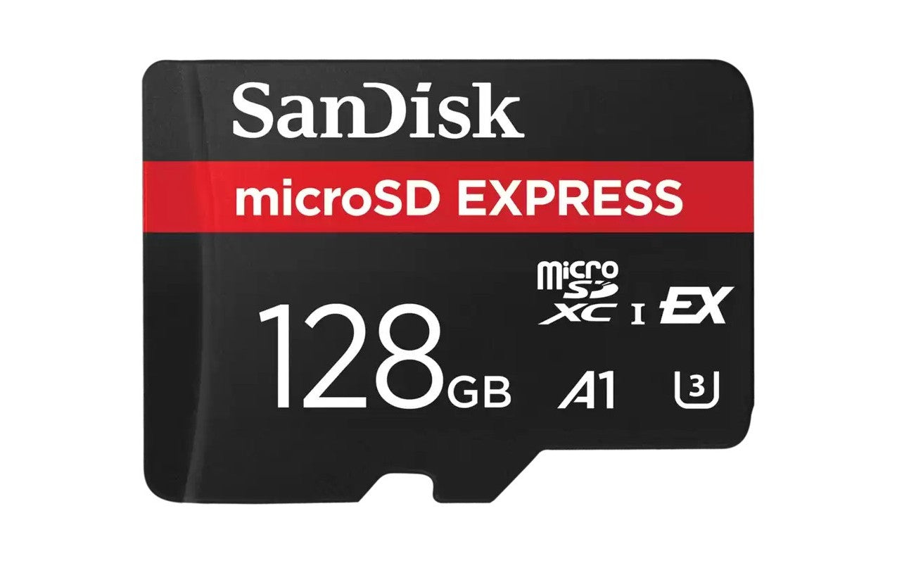 SanDisk Express microSDXC Memory Card, 128Gb, Class 10 / UHS-1 U3 SDSQXFN-128G-GN4NN