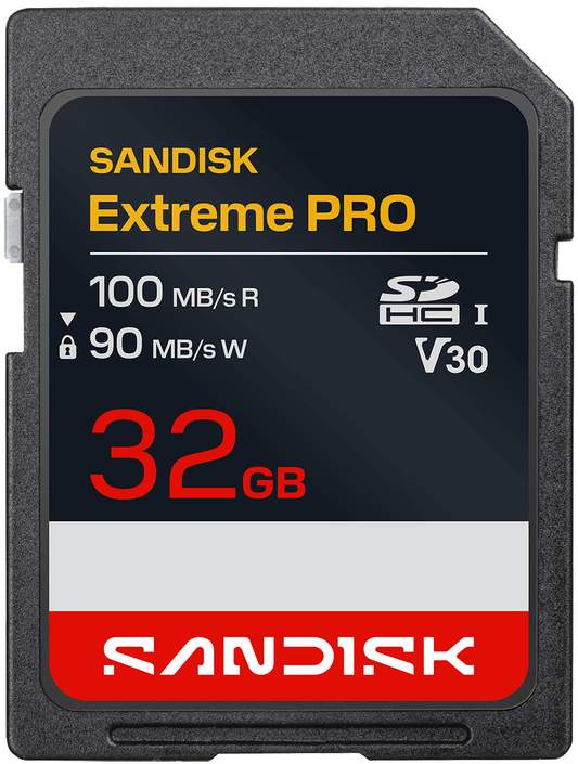 SanDisk Extreme Pro SDHC Memory Card, 32GB, Class 10 / UHS-I U3 SDSDXXO-032G-GSCIN
