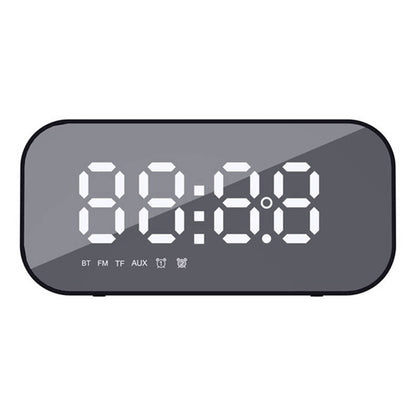 HAVIT M3 Digital Clock with Bluetooth Speaker, Black