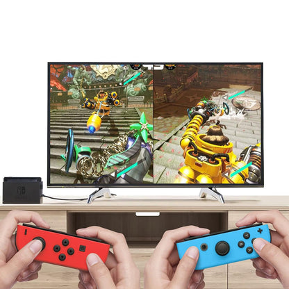 Techsuit THSWC Controller for Nintendo Switch / Switch OLED / Switch Lite, Red Blue