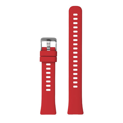 Fixed Silicone Strap for Huawei Band 10 / 9 / 8, Red