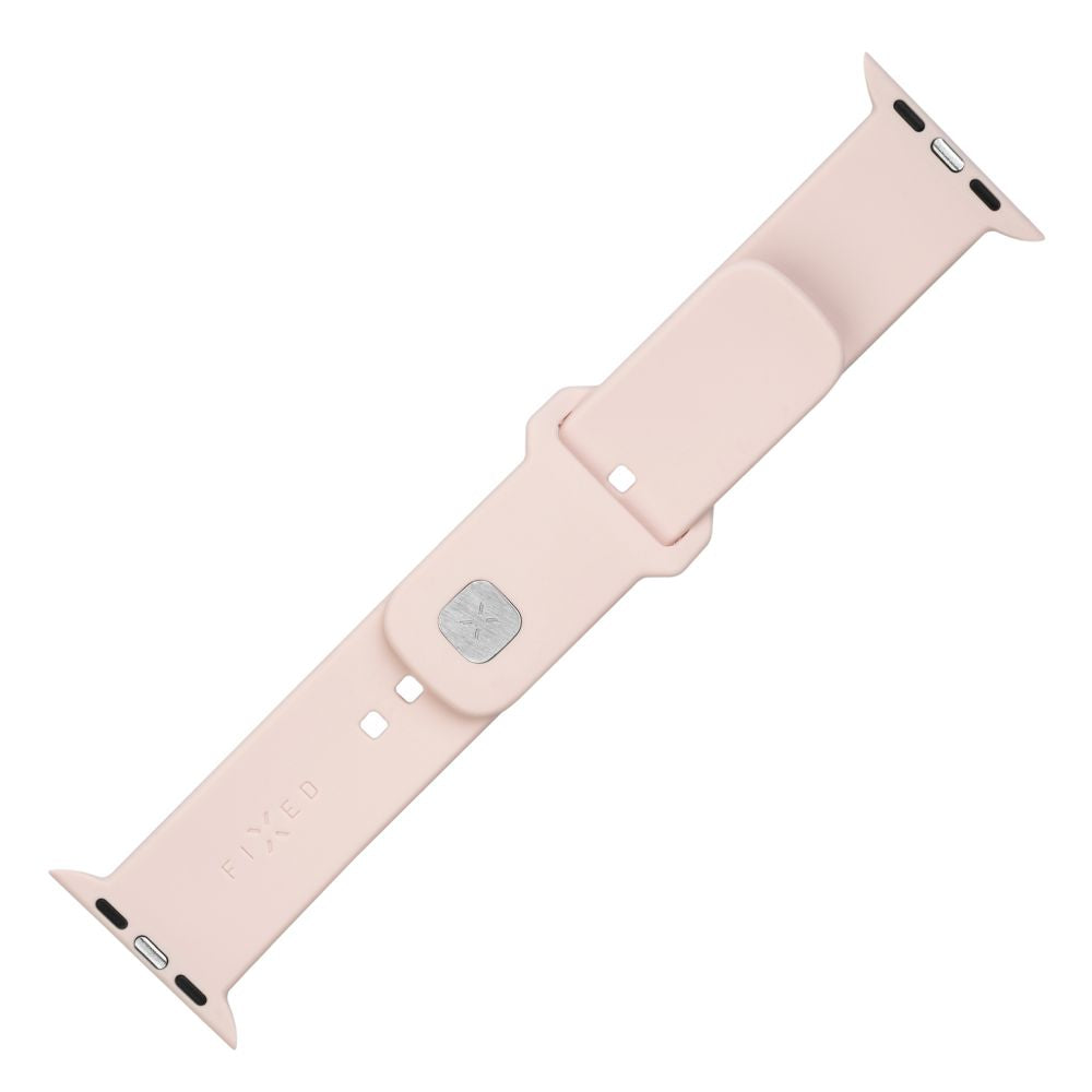 Fixed Silicone Sporty Strap for Apple Watch 42mm / 41mm / 40mm / 38mm Series, Pink