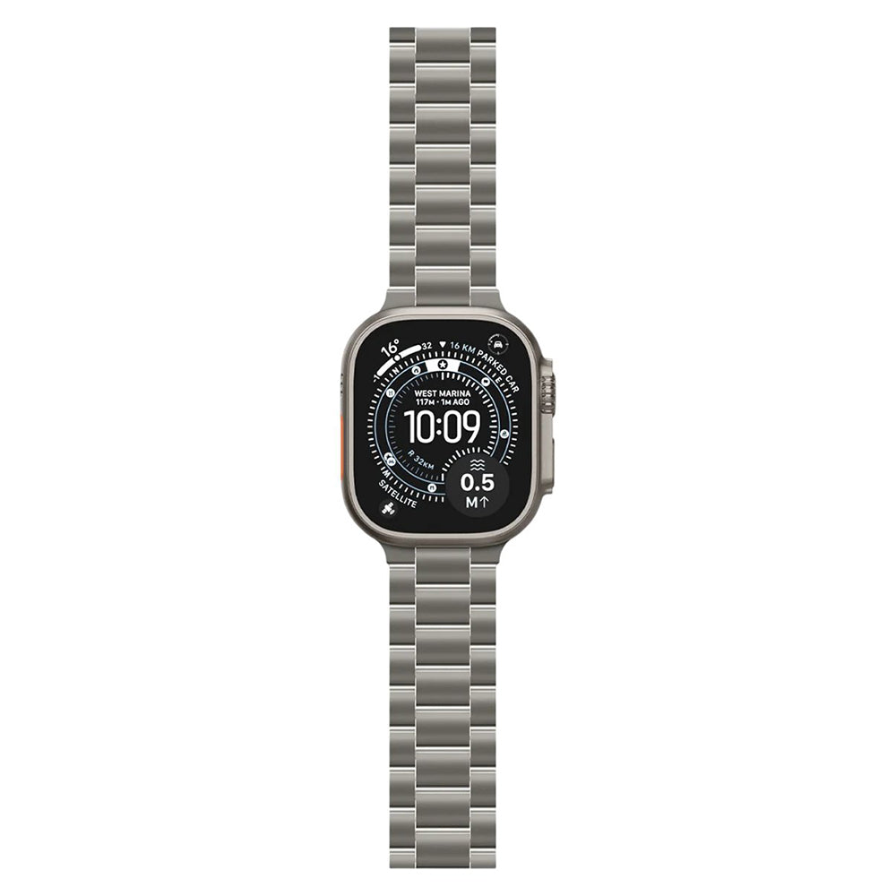 Spigen Modern Fit Titanium Band for Apple Watch 49mm / 46mm / 45mm / 44mm Series, Gray AMP09105