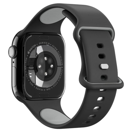 Spigen Nano Pop Strap for Apple Watch 49mm / 46mm / 45mm / 44mm / 42mm Series, Black