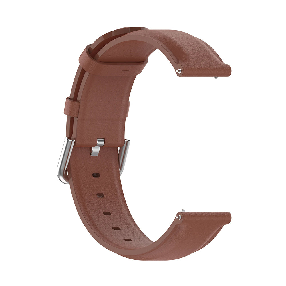 Techsuit W007PU Strap for Huawei Watch / Xiaomi Watch Series, Brown