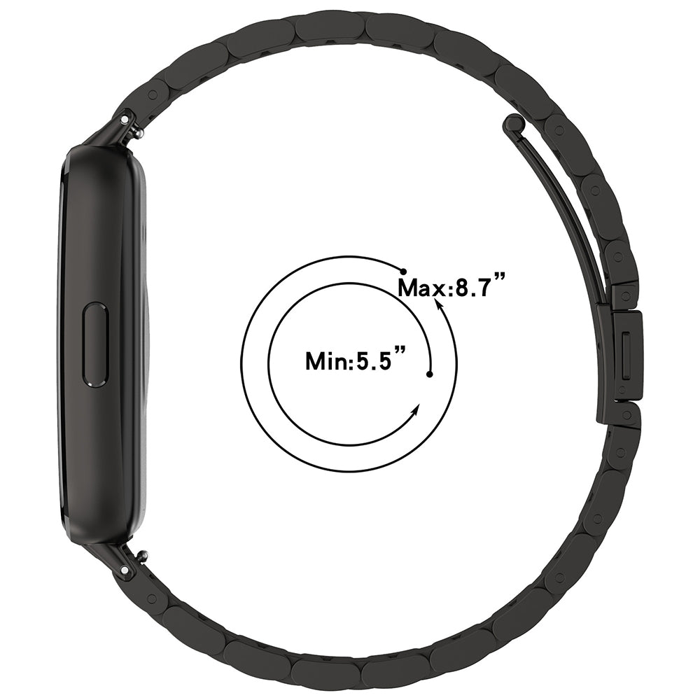 Techsuit W010 Strap for Huawei Band 11 / 11 Pro, Black