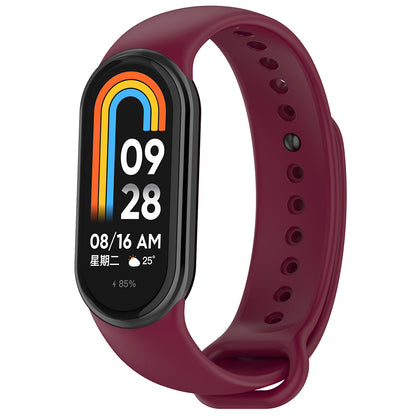 Techsuit W014 Strap for Xiaomi Smart Band 9 / 8, Dark Red