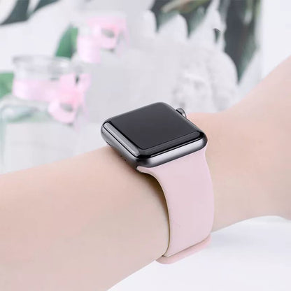 Techsuit W031 Strap for Apple Watch 42mm / 41mm / 40mm / 38mm Series, Light Pink