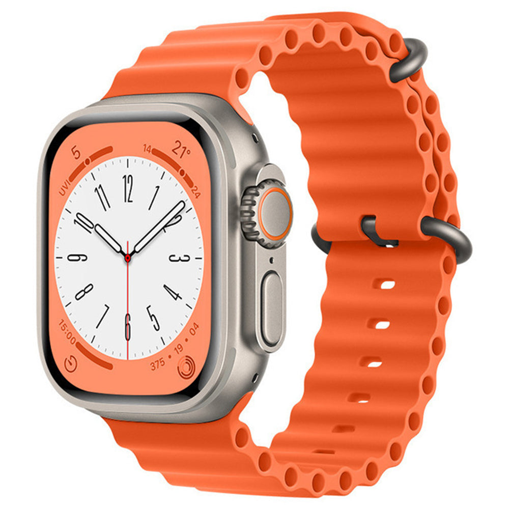 Techsuit W038 Strap for Apple Watch 42mm / 41mm / 40mm / 38mm Series, Orange