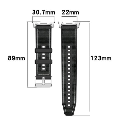 Techsuit W051 Strap for Samsung Galaxy Watch 8 Classic / Watch8 44mm / Watch 8 40mm, Dark Blue
