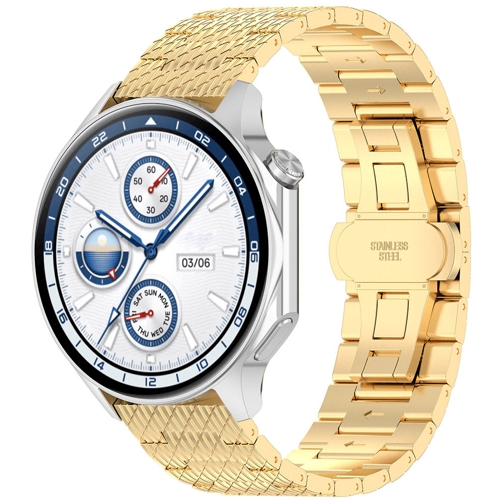 Techsuit W052 Strap for Huawei Watch / Xiaomi Watch Series, 22mm, Gold