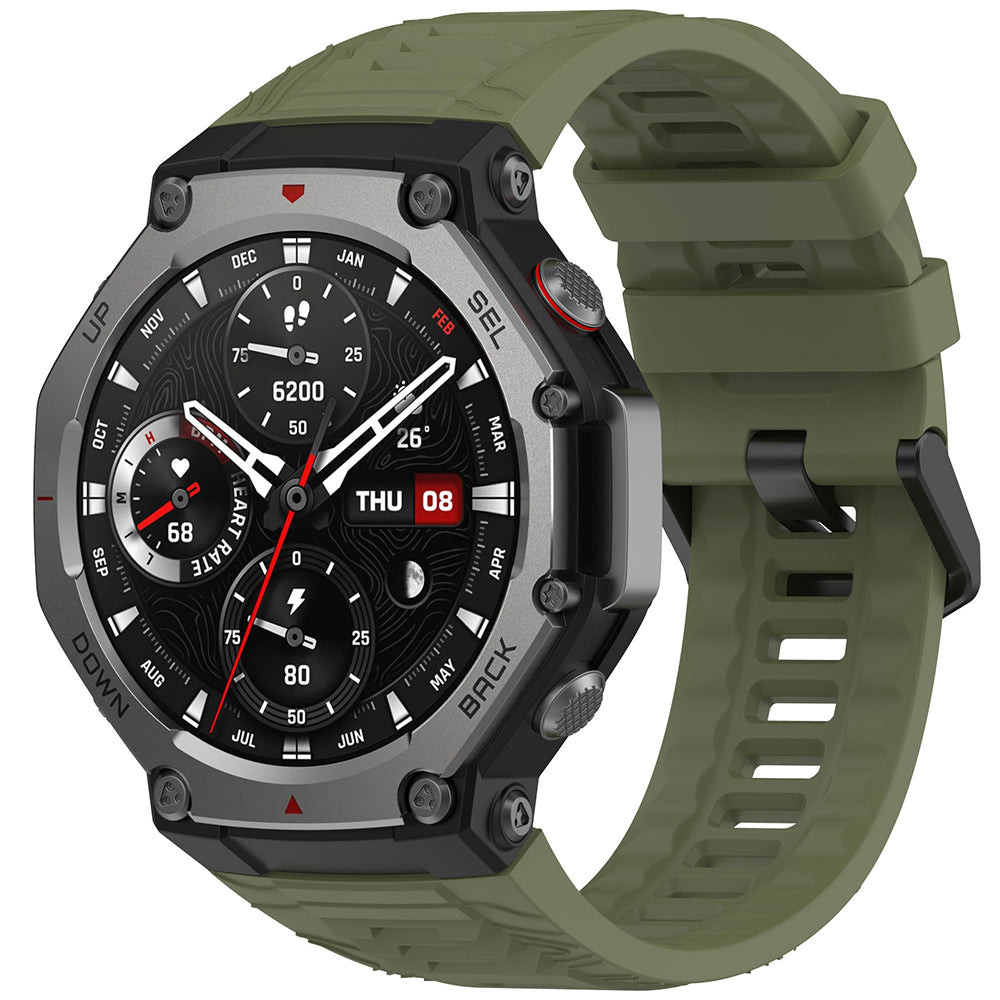 Techsuit W067 Strap for Amazfit T-Rex 3, Green
