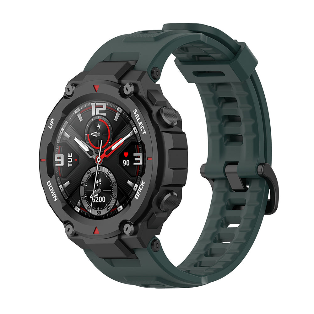 Techsuit W067 Strap for Amazfit T-Rex Pro / T-Rex, Dark Green