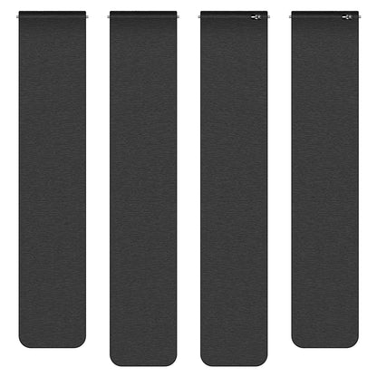 Techsuit W074 Strap for Samsung Galaxy Watch Series, 20mm, Black