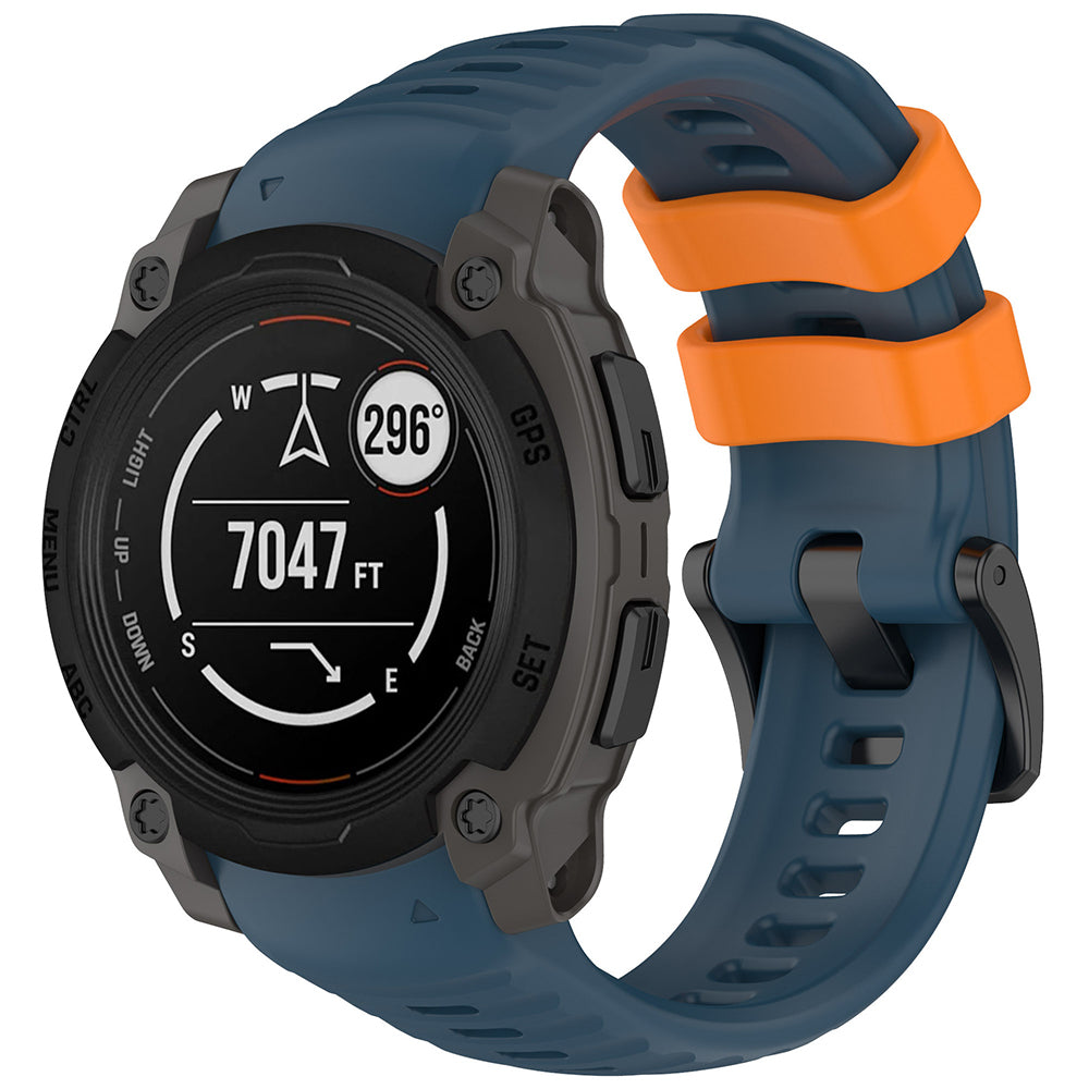 Techsuit W076 Strap for Garmin Instinct E 40mm, Blue