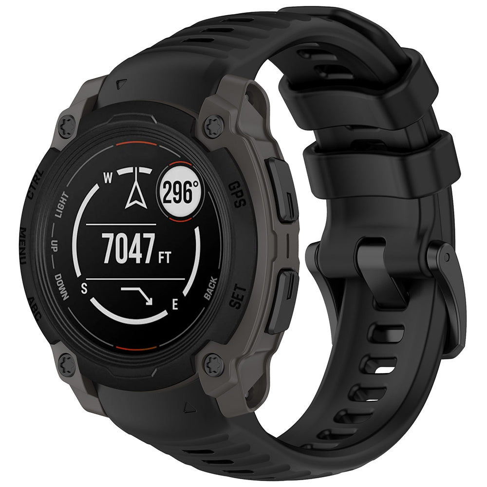Techsuit W076 Strap for Garmin Instinct E 40mm, Black
