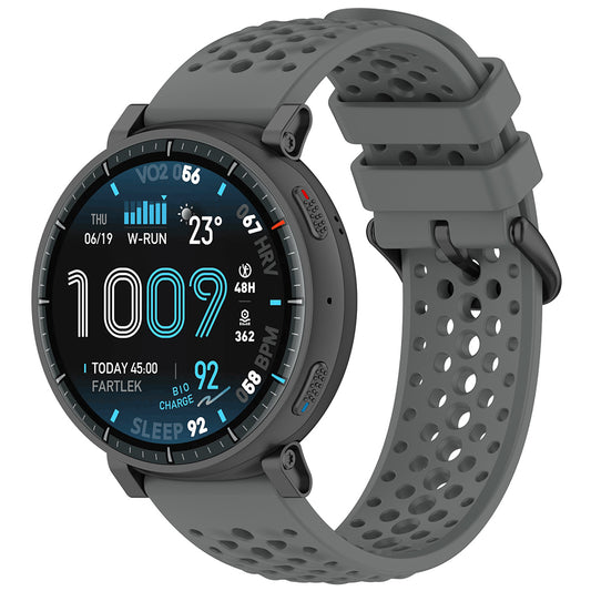 Techsuit W083 Strap for Amazfit Watch / Samsung Watch Series, 22mm, Gray