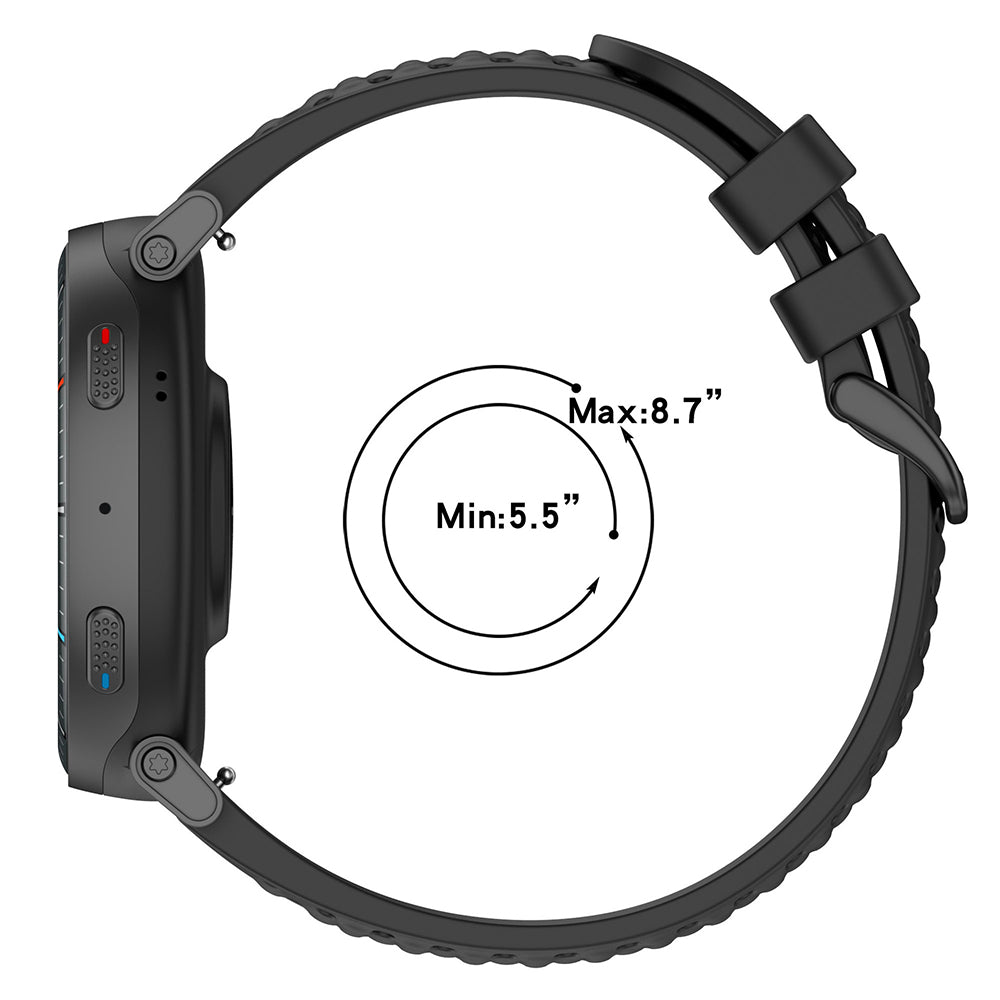 Techsuit W083 Strap for Amazfit Watch / Samsung Watch Series, 22mm, Purple