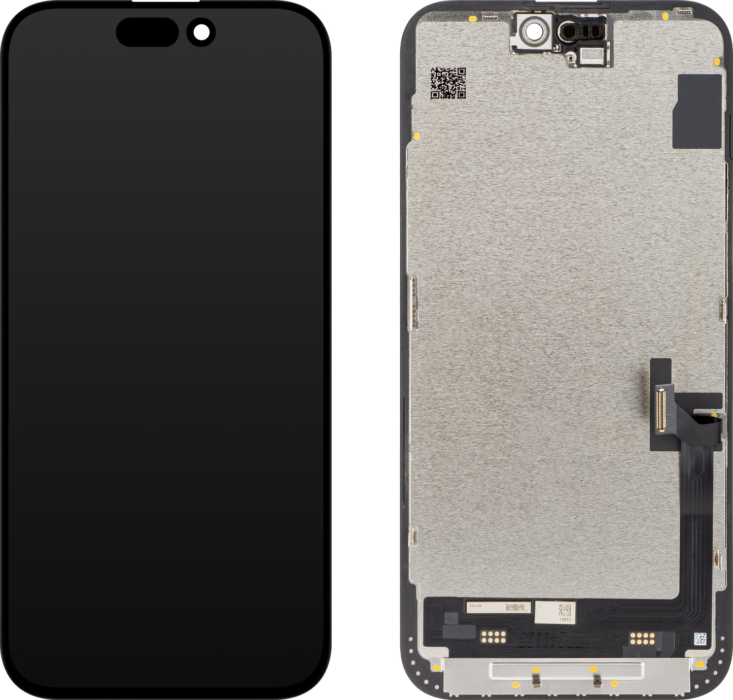 JK Touchscreen Display for Apple iPhone 15 Plus, with Frame, Movable In-Cell IC LCD Version, Black