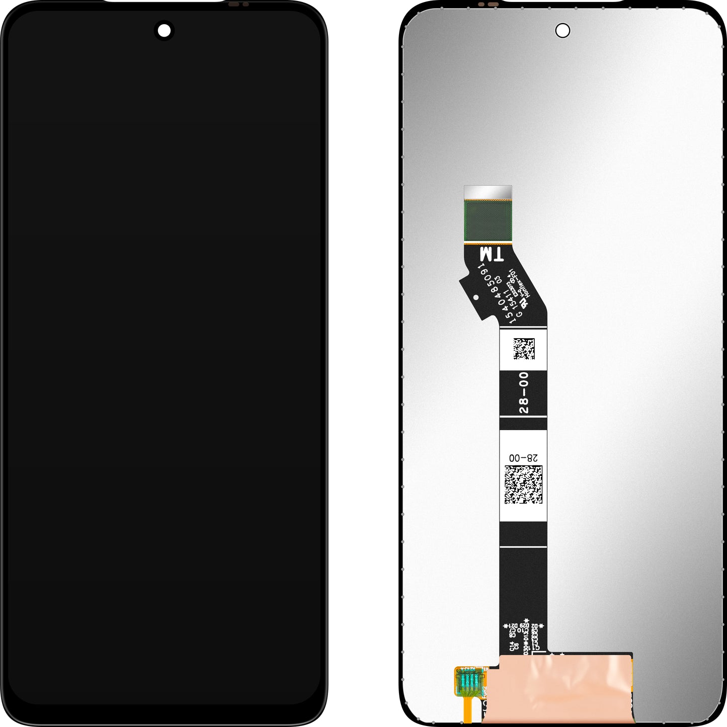 MP Touchscreen Display compatible with Motorola Moto G15 / G15 Power