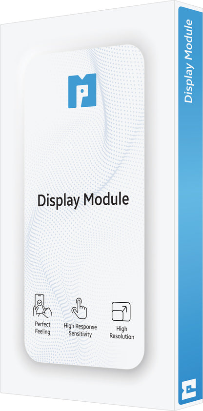 MP Touchscreen Display compatible with Apple iPhone 12 / 12 Pro, with Frame, OLED FHD IC Movable Version, Black