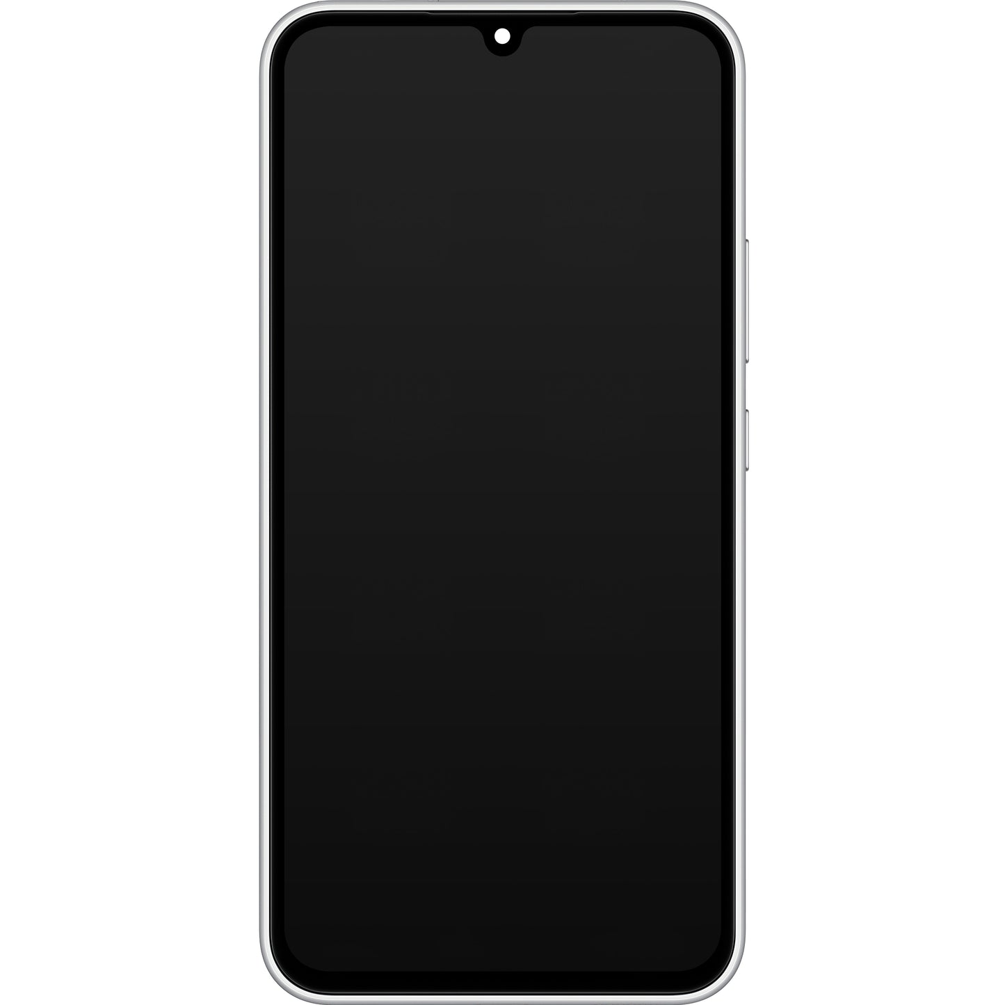 Touchscreen Display Samsung Galaxy A34 A346, with Frame, Silver, Service Pack GH82-31200B