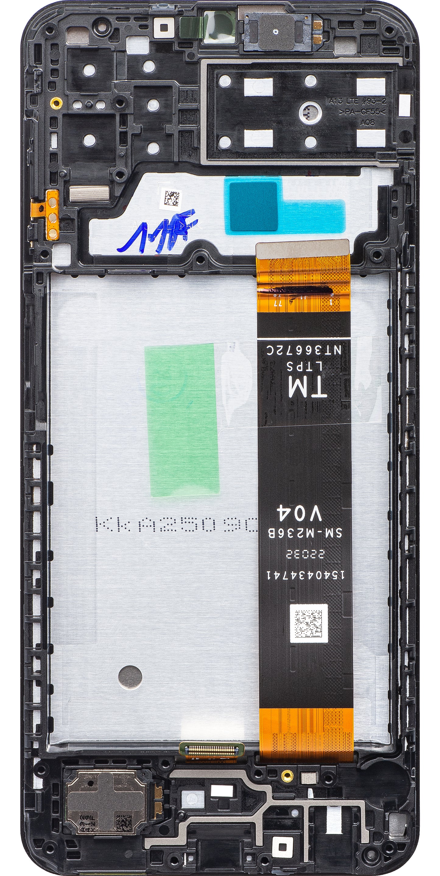 Samsung Galaxy A13 A135 Touchscreen Display with Frame, Black, Refurbished GH82-28508A