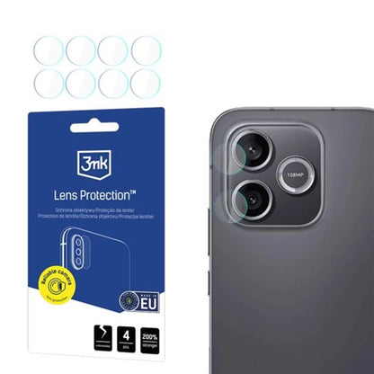 Back Camera Protection Film 3MK Protection for Honor 600 Lite, Tempered Glass, Set of 4 pieces, Transparent