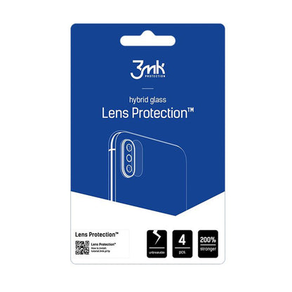 Back Camera Protection Film 3MK Protection for Realme GT 8 Pro, Tempered Glass, Set of 4 pieces, Transparent