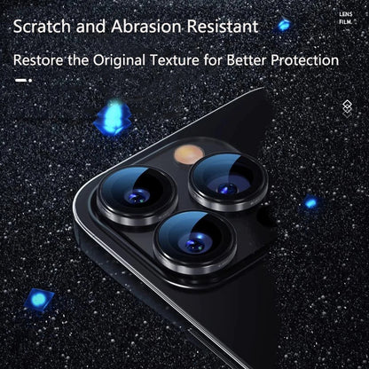 Blueo 99 Anti-Reflective HD Rear Camera Protective Film for Apple iPhone 16 Pro Max / 16 Pro, Tempered Glass, Bronze
