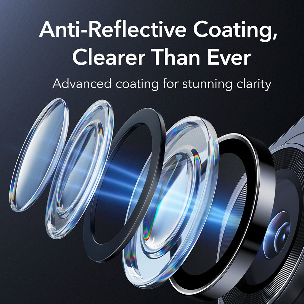 ESR Armorite Rear Camera Protection Film for Samsung Galaxy S26 Ultra, Tempered Glass, Black