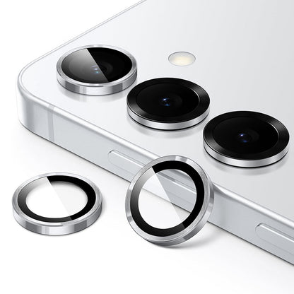 Lito S+ Rear Camera Protection Film for Samsung Galaxy S26 Plus / S26, Tempered Glass, Silver