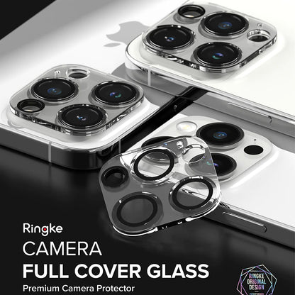 Ringke Rear Camera Protective Film for Apple iPhone 15 Pro, Tempered Glass, Set of 2 Pieces, Transparent