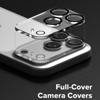 Ringke Rear Camera Protective Film for Apple iPhone 18 Pro Max, Tempered Glass, Set of 2 Pieces, Transparent