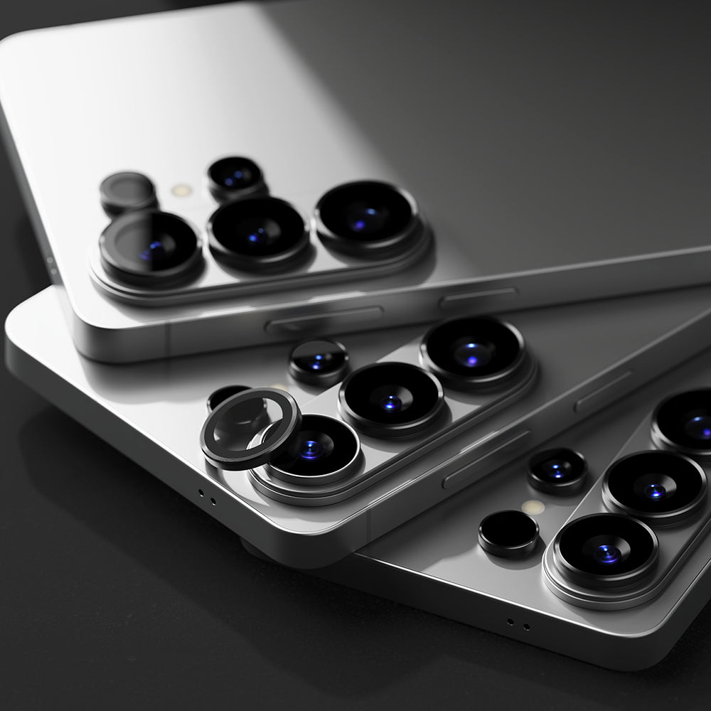 Ringke Rear Camera Protection Film for Samsung Galaxy S26 Ultra S948, Tempered Glass, Set of 2 pieces, Black