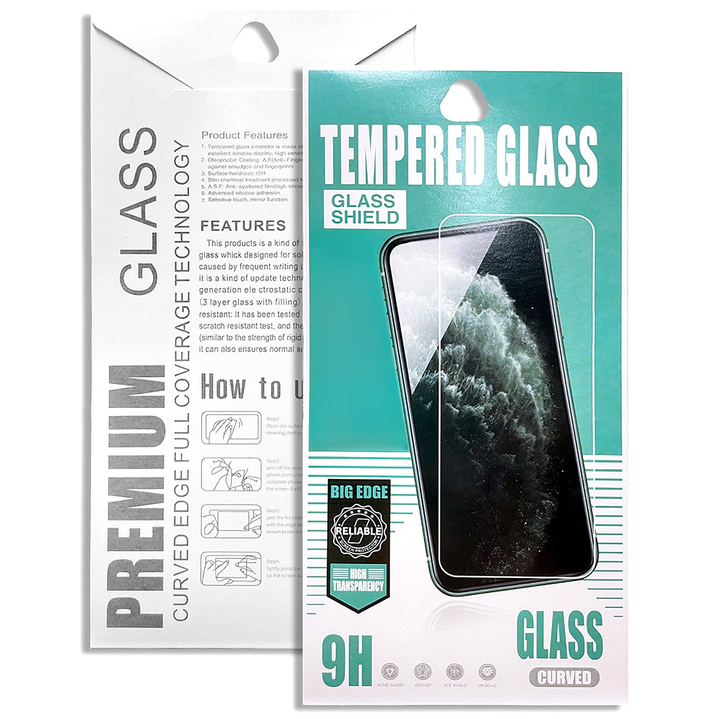OEM Screen Protector for Samsung Galaxy A20e A202, Tempered Glass, AB Ultra Glue