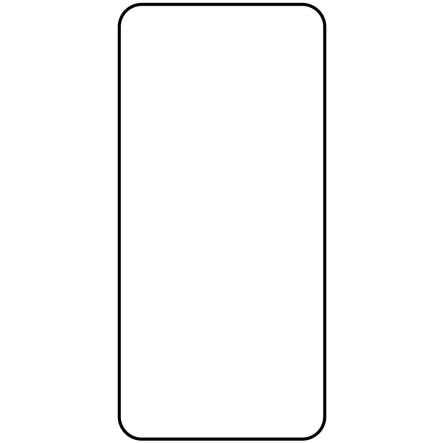 Blue Shield Screen Protector for Oppo Reno13, Tempered Glass, Full Glue, Case Friendly, Black