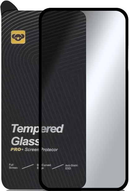 Bear PRO+ Screen Protector for Samsung Galaxy S25 S931, Tempered Glass, Full Glue, Black