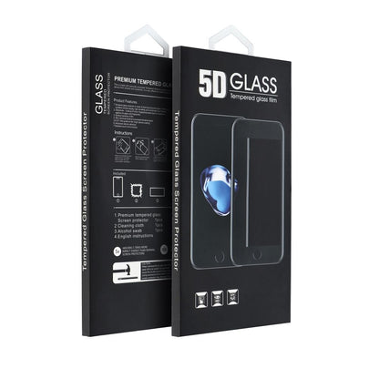 OEM Screen Protector Film for Xiaomi Redmi Note 14S, Tempered Glass, Full Glue, 5D, Black