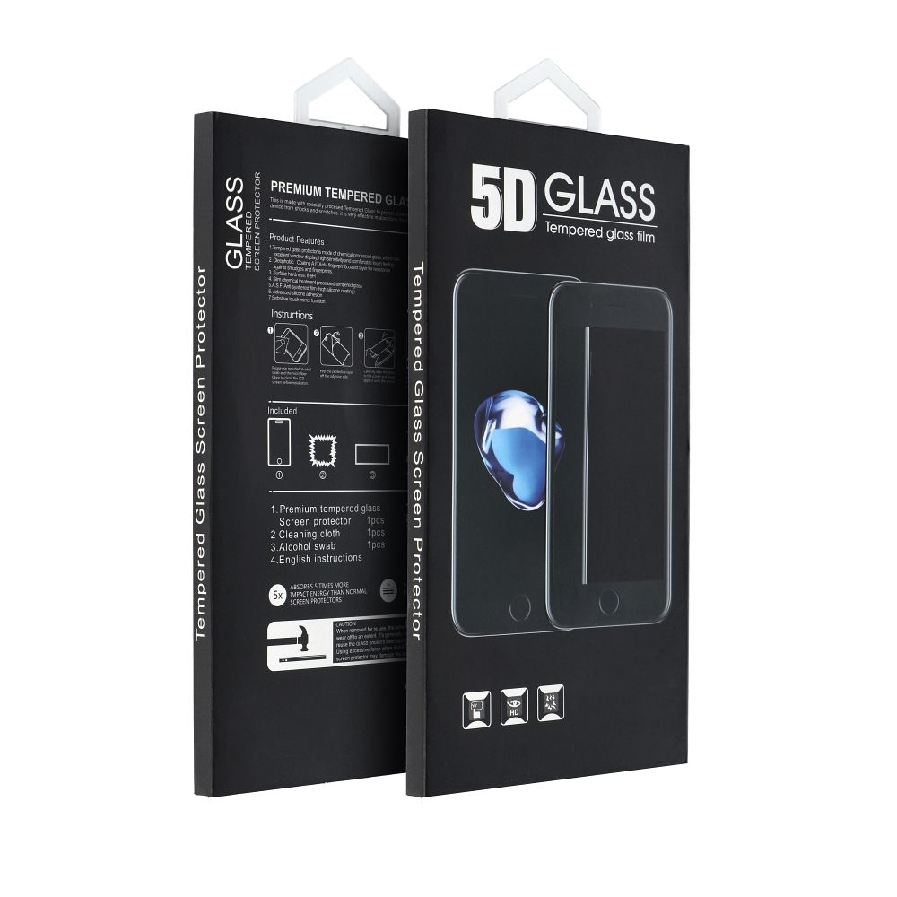 OEM Screen Protector Film for Honor 400, Tempered Glass, Full Glue, 5D, Black