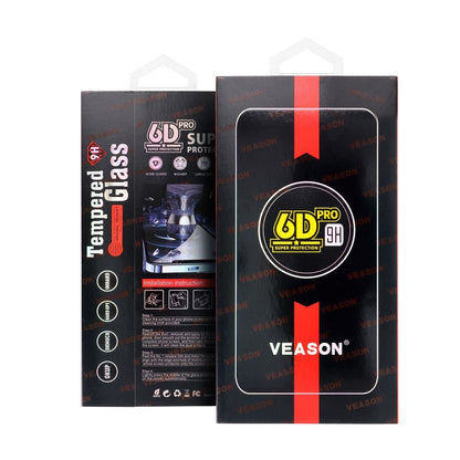 Veason PRO Screen Protector Film for Samsung Galaxy A17 4G / A17 5G / A26 A266 / A16 5G / A16 4G, Tempered Glass, Full Glue, 6D, Black