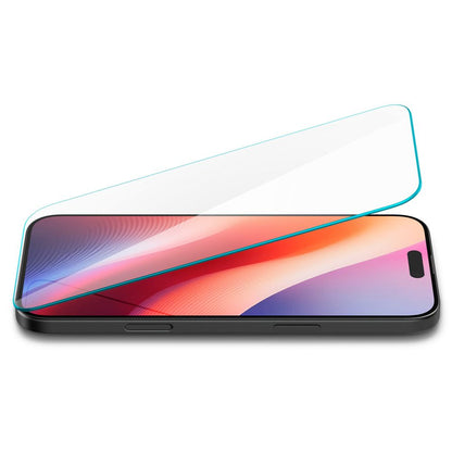 Spigen GlastrR Slim HD Screen Protector for Apple iPhone 16 Pro, Glass Shielded, Full Glue, 2.5D AGL07937 AGL07937
