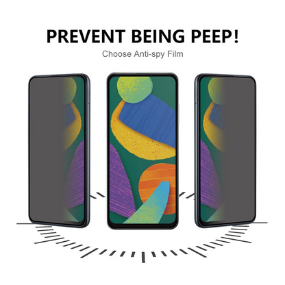 Privacy Screen Protector OEM Fingerprint Unlock for Xiaomi 17T, Tempered Glass, Full Glue