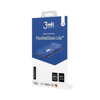3MK FlexibleGlass Lite Screen Protector for Apple iPhone 11, Flexible Glass, Full Glue